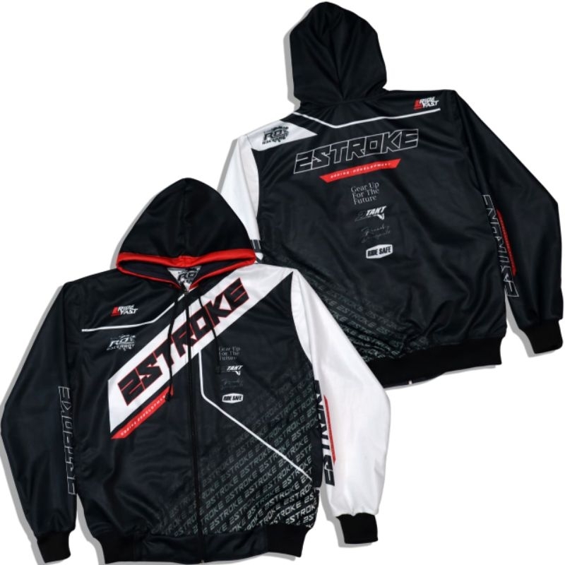 Jual Jaket Racing 2 Stroke Premium Full Printing Sublimation | Shopee ...