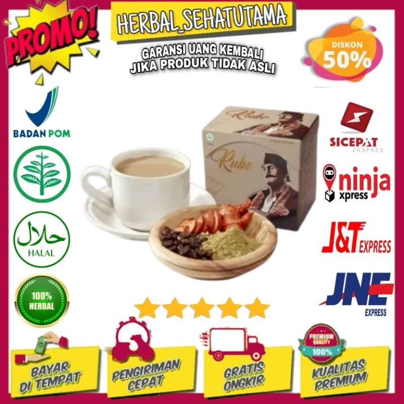 Jual KOPI RUBE ORIGINAL 1BOX 5sachet, RUBE KOPI STAMINA PRIA, KOPI RUBE ...