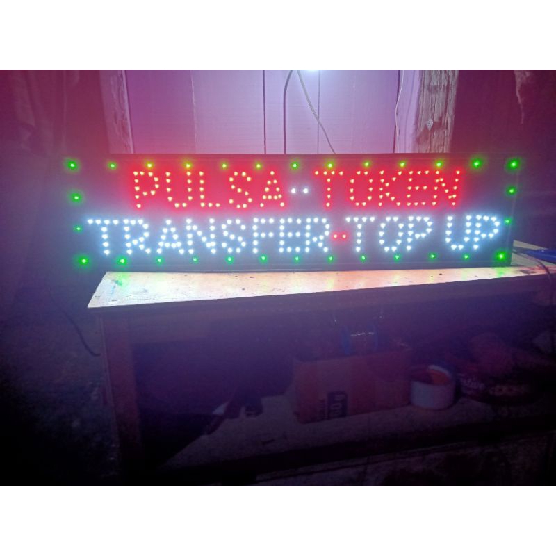 Jual LED sign top up | Shopee Indonesia