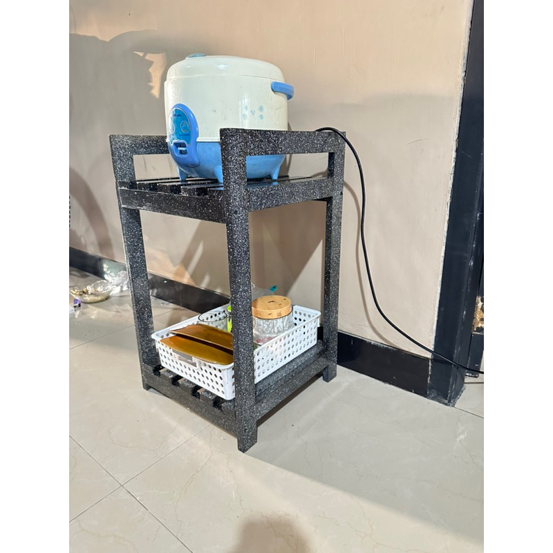 Jual rak dispenser,rak rice cooker,rak susun serba guna,rak kayu,rak ...