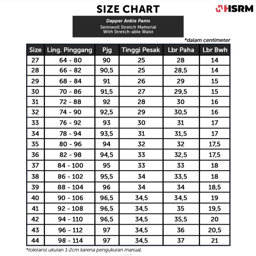 Jual HSRM - Dapper Ankle Pants Big Size Dark Grey | Shopee Indonesia