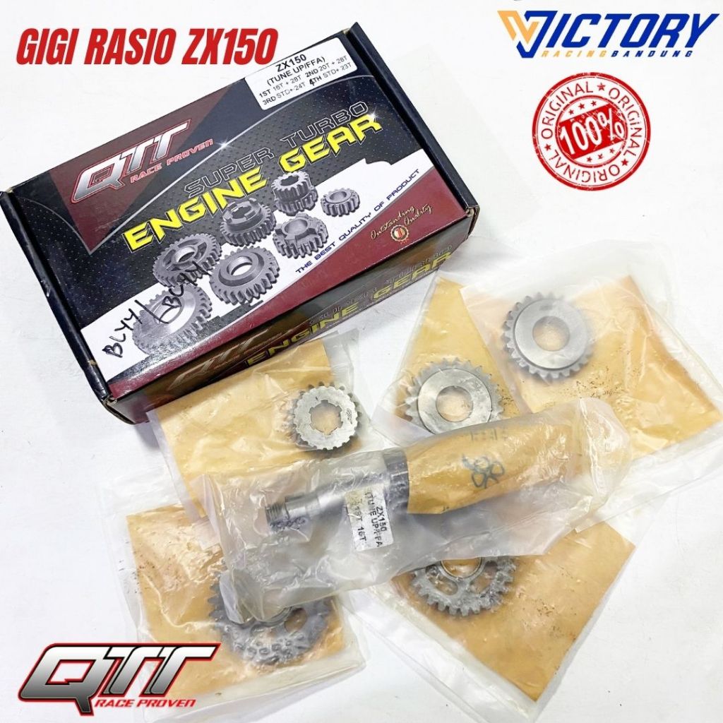 Jual Gigi Rasio Ratio Girbok Ninja QTT Tune Up FFA 16 28 | Shopee Indonesia