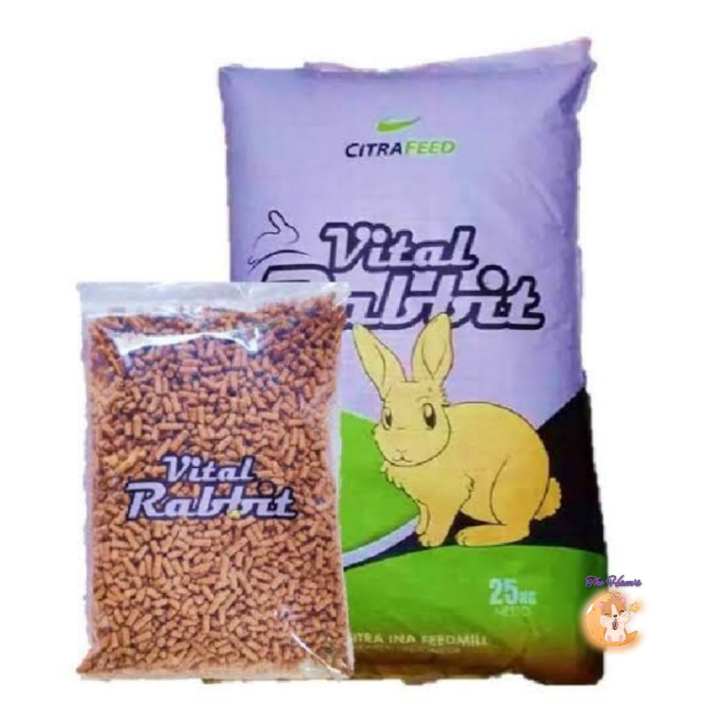 Jual (The Ham's) 1 KG - VITAL RABBIT CITRAFEED PAKAN PELET KELINCI ...