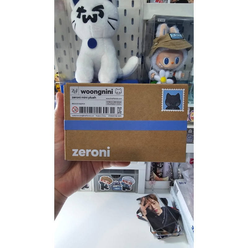 ZB1 Kim Ji Woong Jiwoong Woongnini Line Friends Zeroni Mini