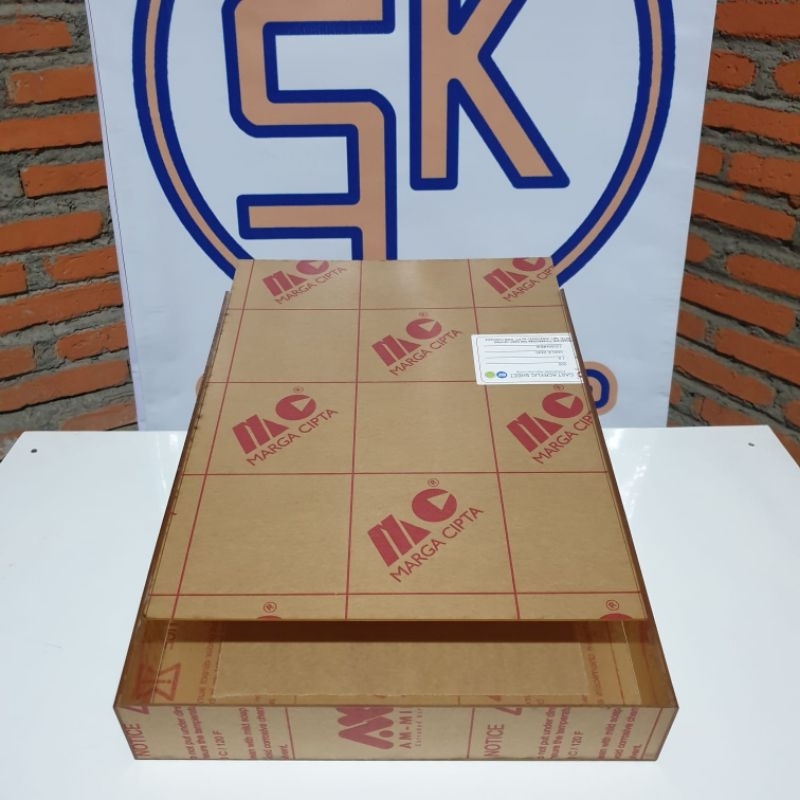 Jual Box Akrilik Sliding 30x35 kotak mahar sliding untuk bingkai mahar ...