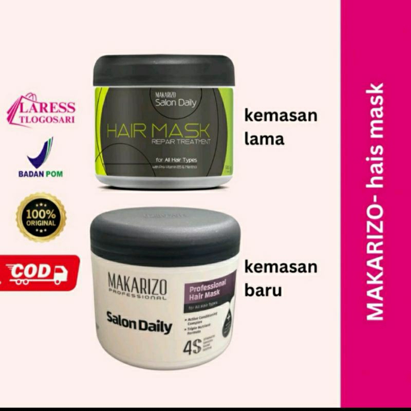 Jual MAKARIZO Hair Mask 500gr - Masker Rambut semua jenis rambut ...