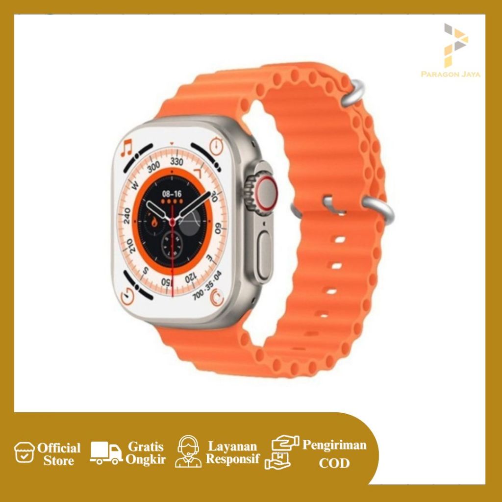 Jual Smart Watch Series 8 ULTRA Support Android Bluetooth Smartwatch ...
