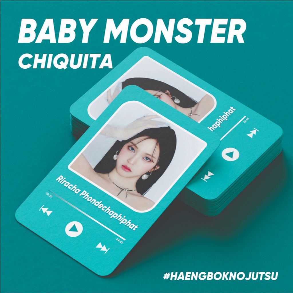 Jual Photocard Baby Monster Music Sisi Harga Pcs Laminasi Sisi Hanbok Jpop Kpop Cards