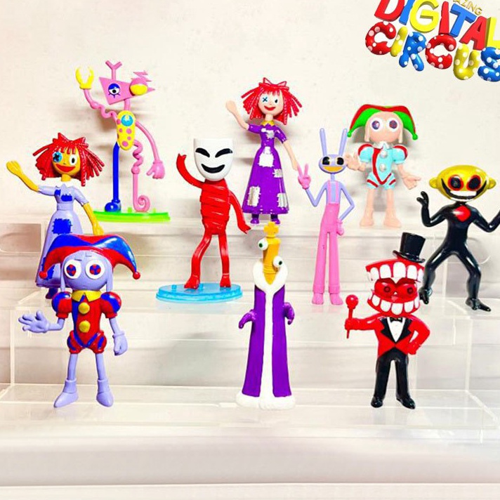 Jual READY GAN Ready Stock Action Figure Amazing Digital Circus Pomni ...