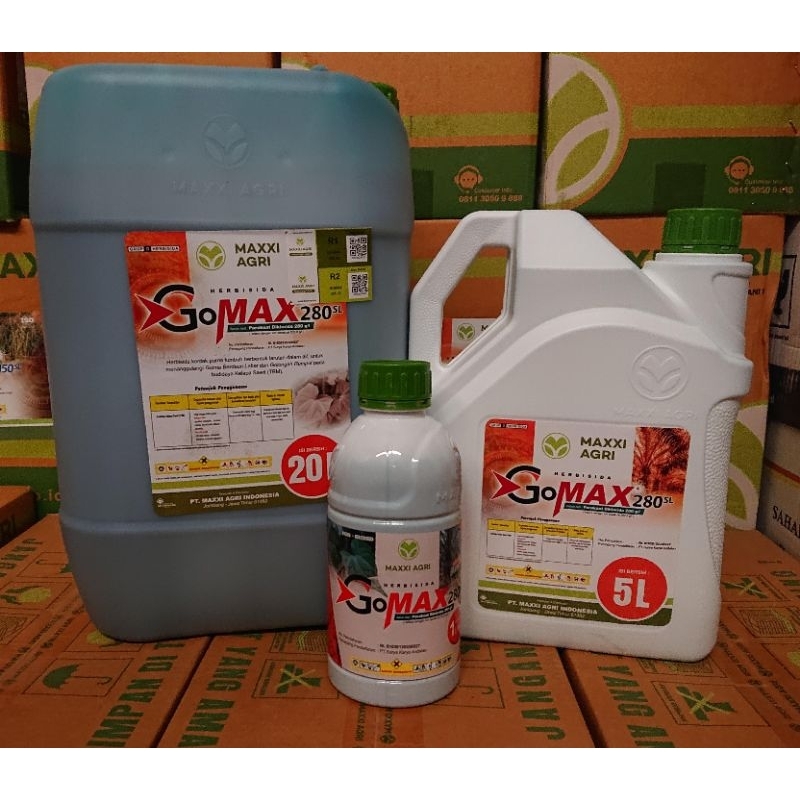 Jual GoMax 280SL Herbisida Paraquat Racun Rumput Bakar | Shopee Indonesia