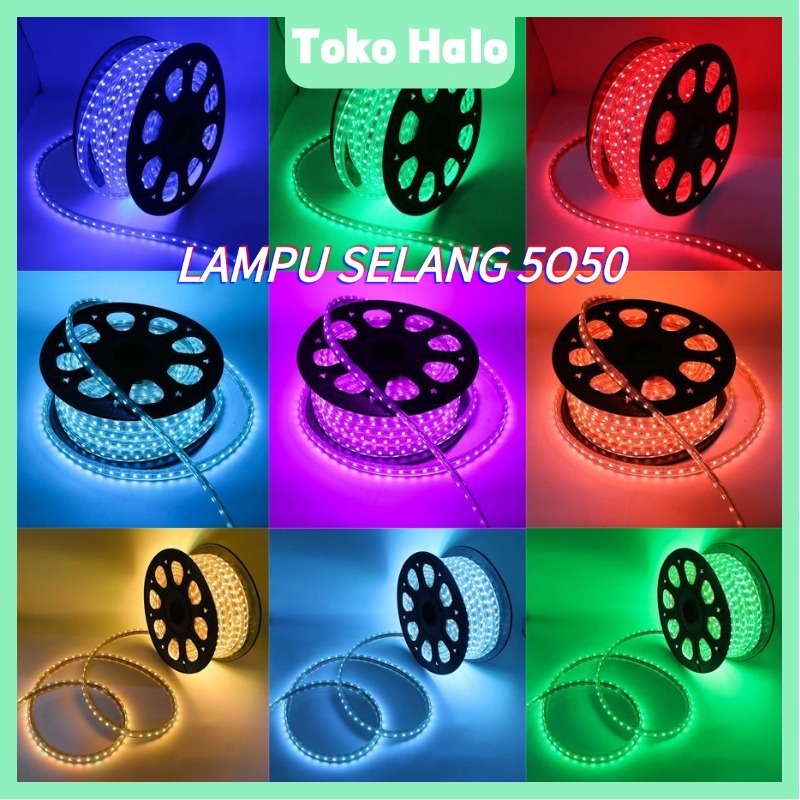 Jual Toko Halo Lampu LED STRIP 5050 SMD 100 Meter LED Strip50 SMD Bonus ...