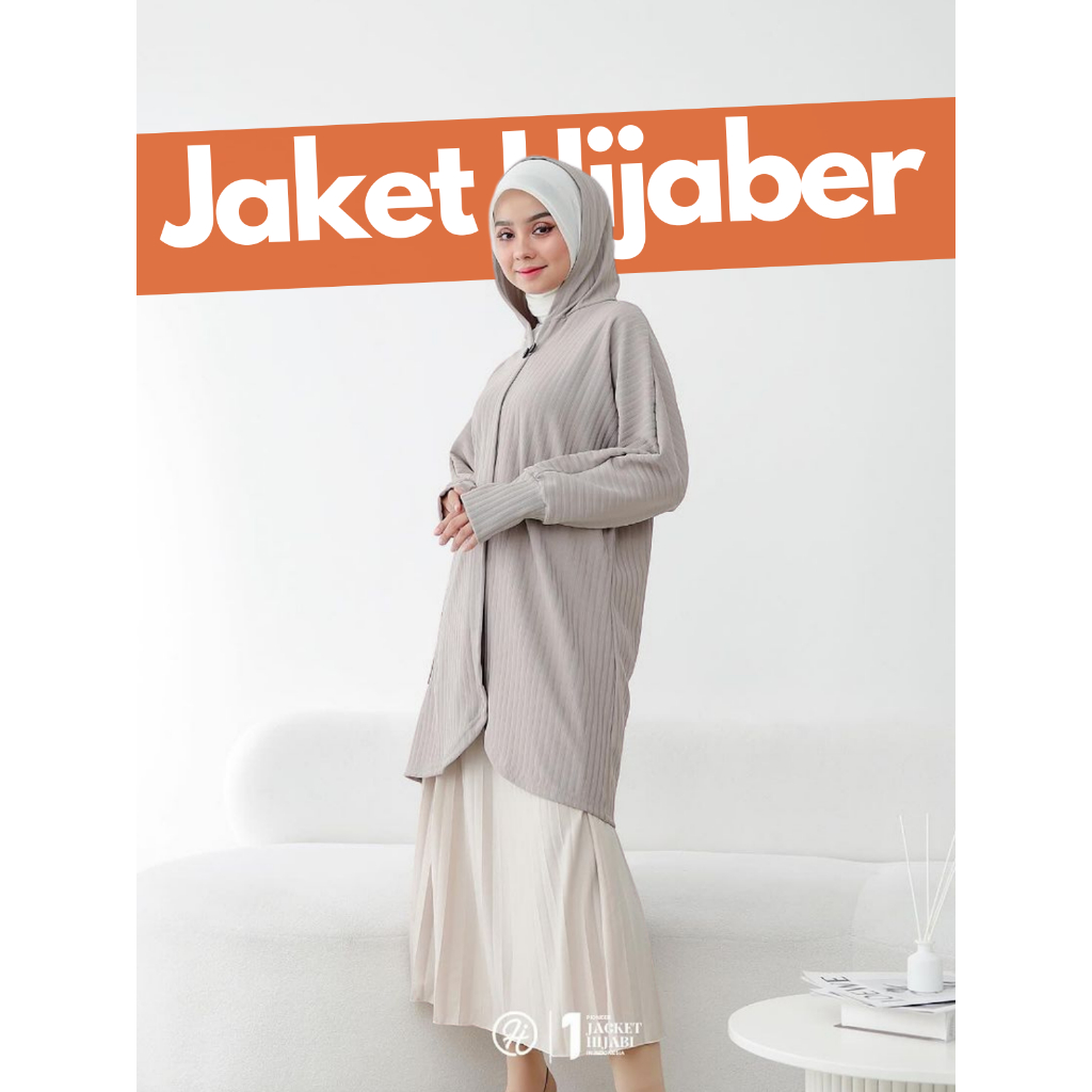 Jual Hijacket Sylvania | Hijaket Jaket Outer Hijab Wanita Muslimah Syar ...