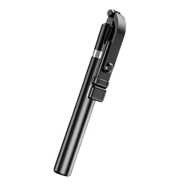 Tripod Tongsis Bluetooth 4in1 R1S L Tongsis Remote Shutter Lampu Led 170CM Selfie Stick 360