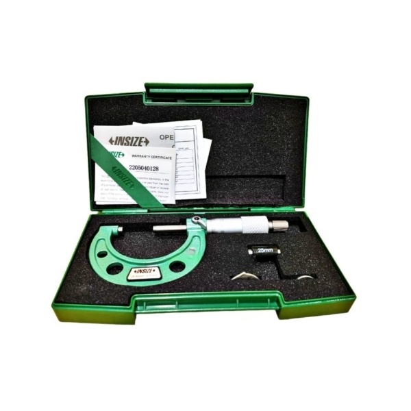 Jual INSIZE 3203-50A Micrometer Outside 25 - 50 x 0.01 mm - Mikrometer ...