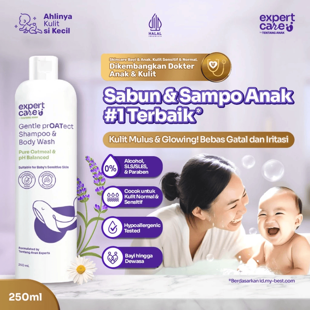 Jual Expert Care 2in1 Shampoo And Body Wash With Colloidal Oatmeal ...