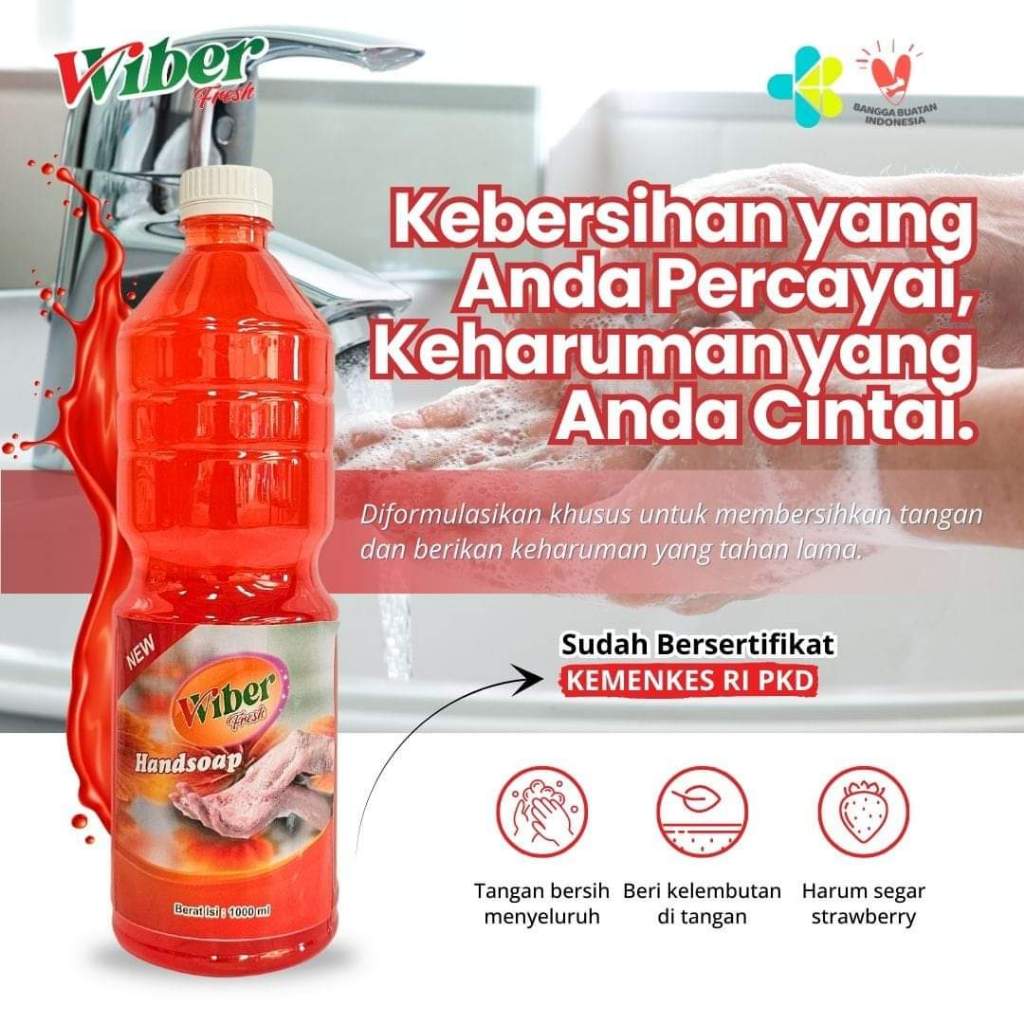 Jual Hand wash, Handsoap Wiber Fresh Sabun Cuci Tangan Dengan Aroma ...