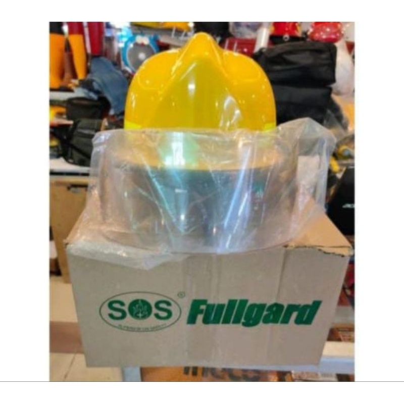 Jual Helm pemadam kebakaran SOS fullgard / Helm damkar berkualitas ...