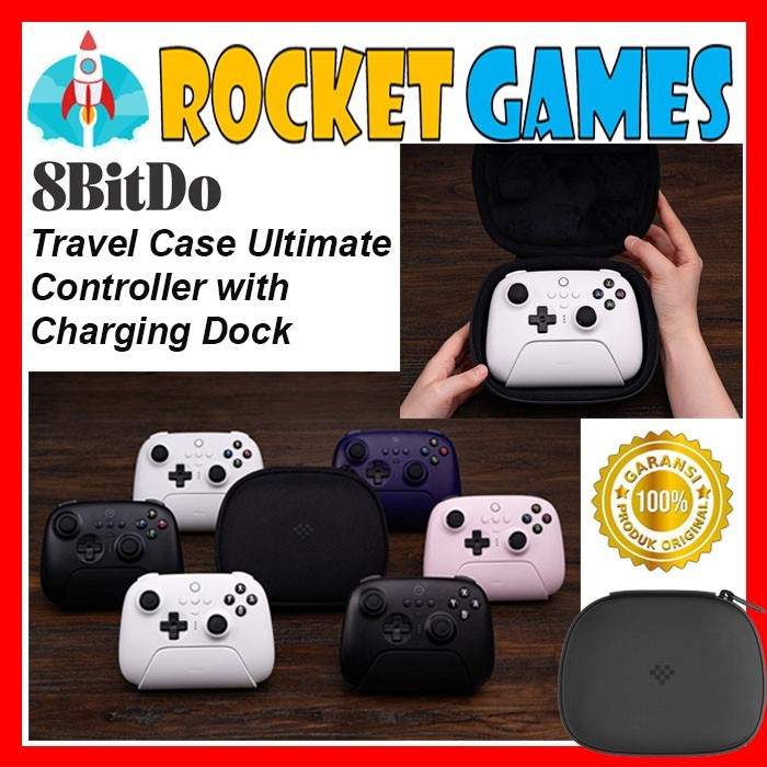 Jual 8Bitdo Travel Case Ultimate Controller with Charging Dock | Shopee ...