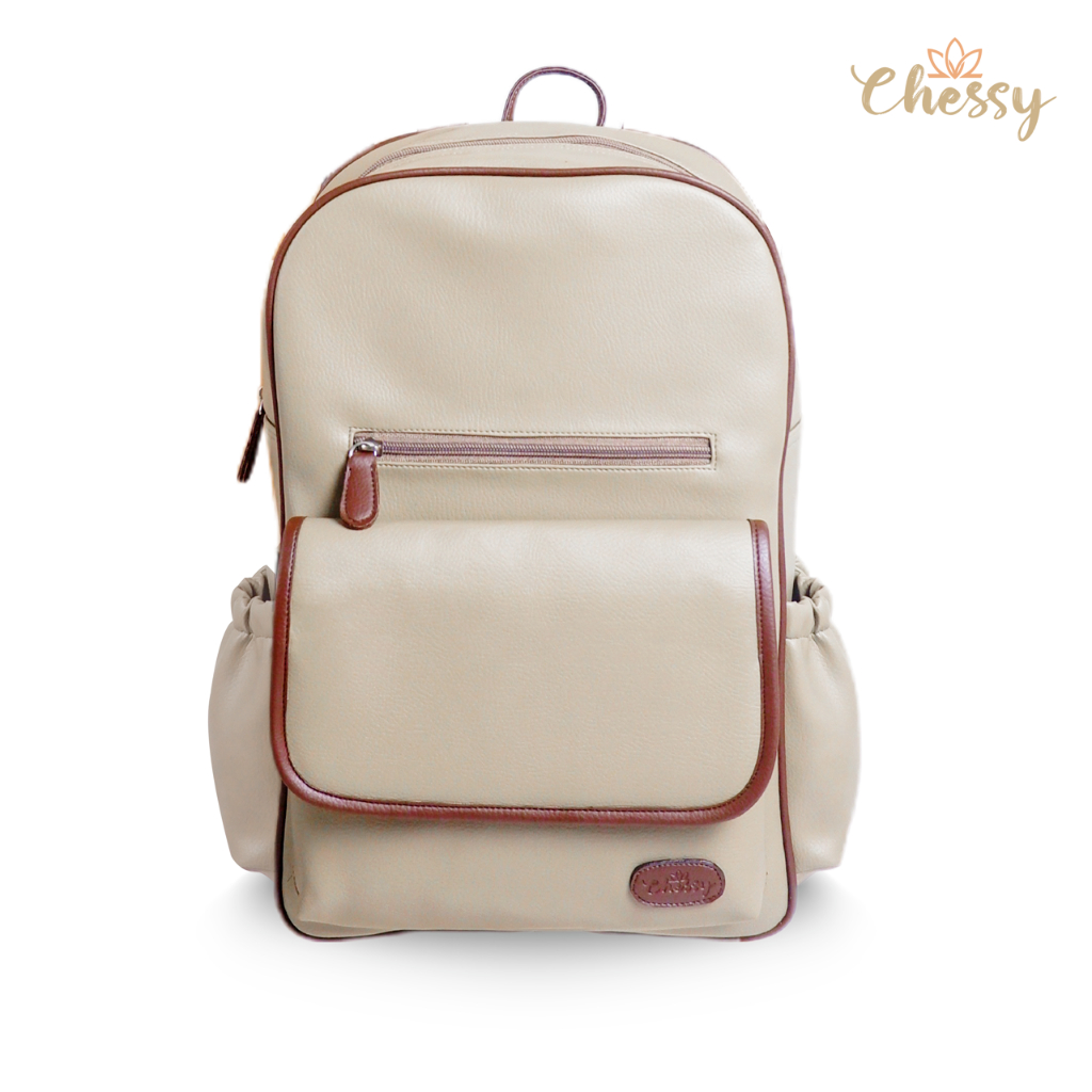 Jual CHESSY Rinjani Backpack Tas Ransel Laptop Kulit Sintetis | Shopee ...