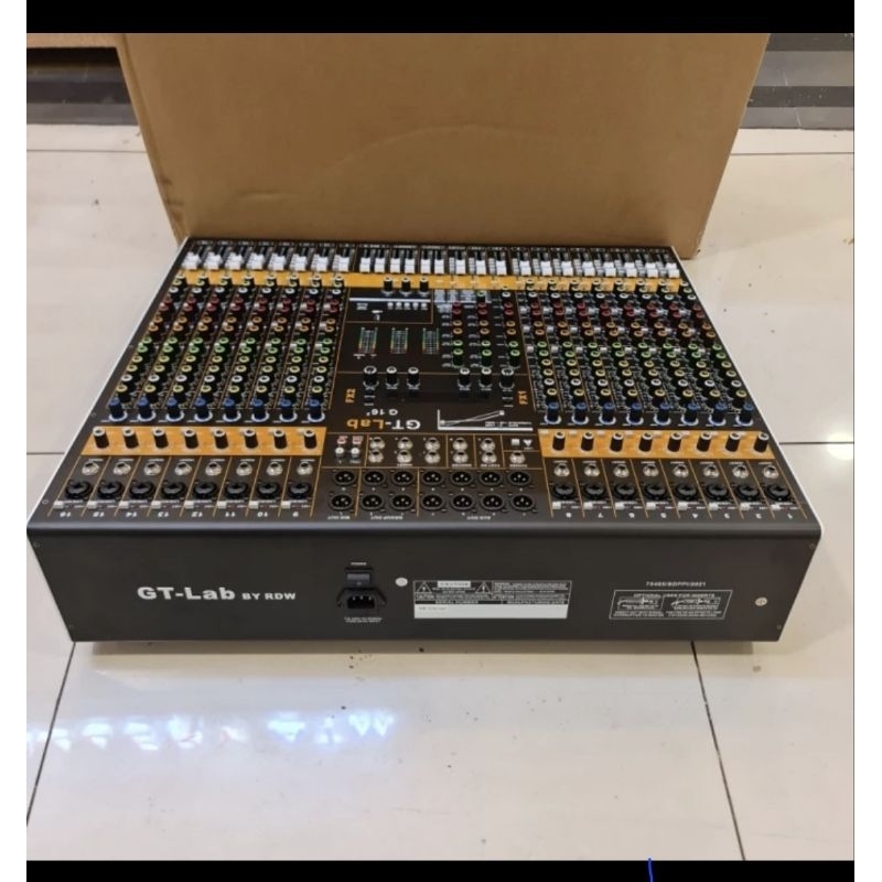 Jual Mixer Audio GT LAB G16/GTLAB G 16 16CH BY RDW GEN2 ORIGINAL ...