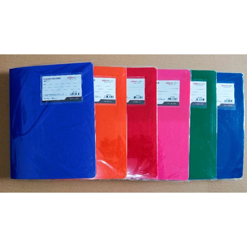 Jual Clear holder A5 /dokumen keeper isi 20 lbr. 19 x 24 cm Inter X ...