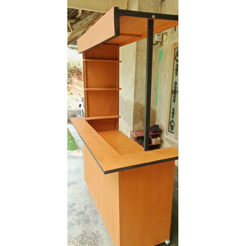 Jual simple & Murah booth lipat portable/ booth kayu/ booth jualan ...