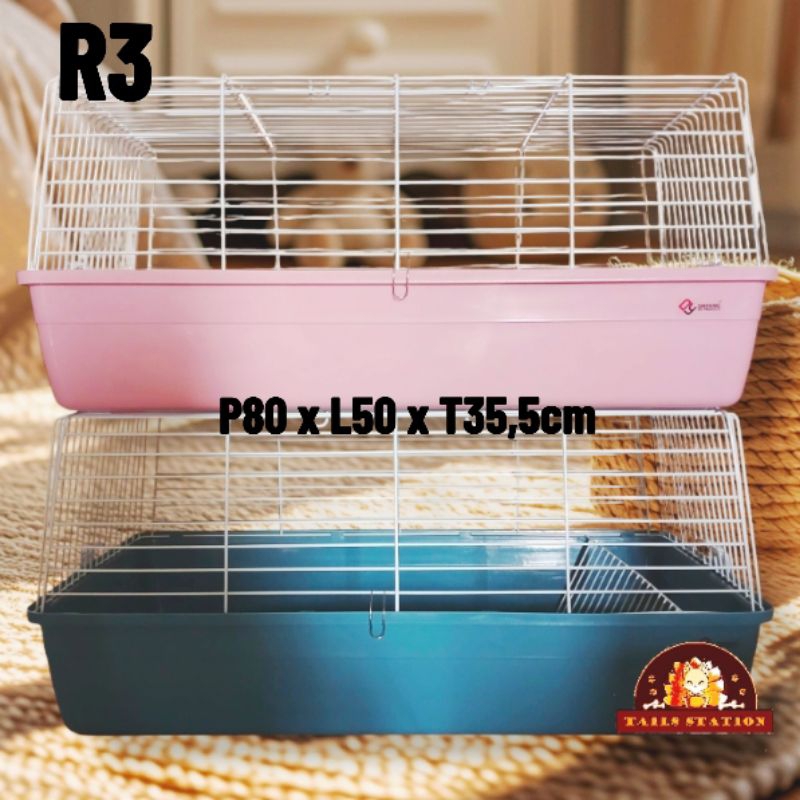 Jual R3 Dayang Rabbit Guinea Pig Cage Kandang Kelinci Marmut Landak ...
