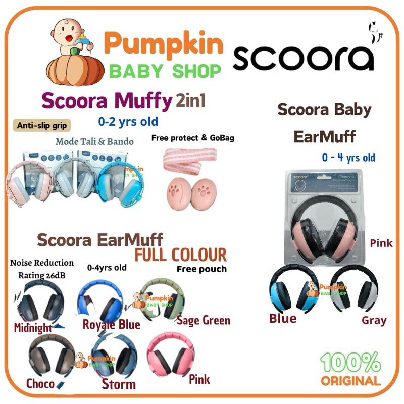 Jual SCOORA Cronos Baby Earmuff Penutup Telinga Bayi Pelindung Telinga ...
