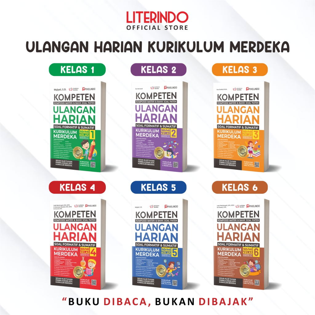 Jual BUKU SEKOLAH ULANGAN HARIAN SD KURIKULUM MERDEKA UPDATE CP TERBARU ...