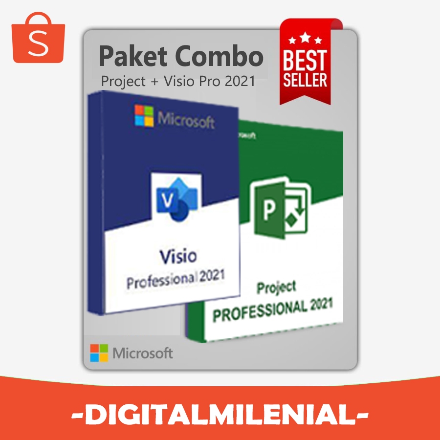 Jual Big promo Project dan Visio 2021 Pro Plus Original | Shopee Indonesia