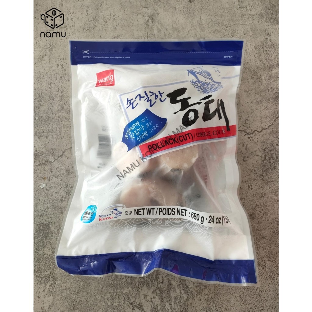 Jual Frozen Pollack Headless Gutted 680gr / Pollack Cut / Ikan Pollack ...