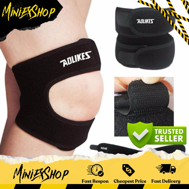 Jual Knee Support AOLIKES {ORIGINAL} Knee Decker Pelindung Lutut cedera ...