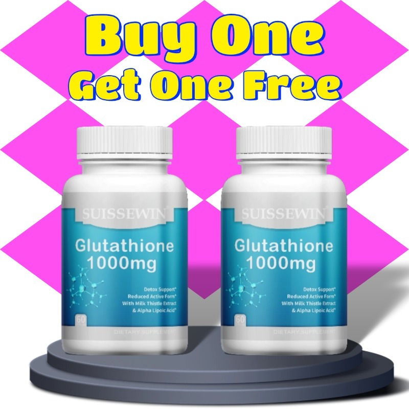 Jual Glutathione 1000 mg beli satu gratis satu, pemutih dan kecantikan,  kesehatan kulit dan liver, antioksidan, kesehatan otak