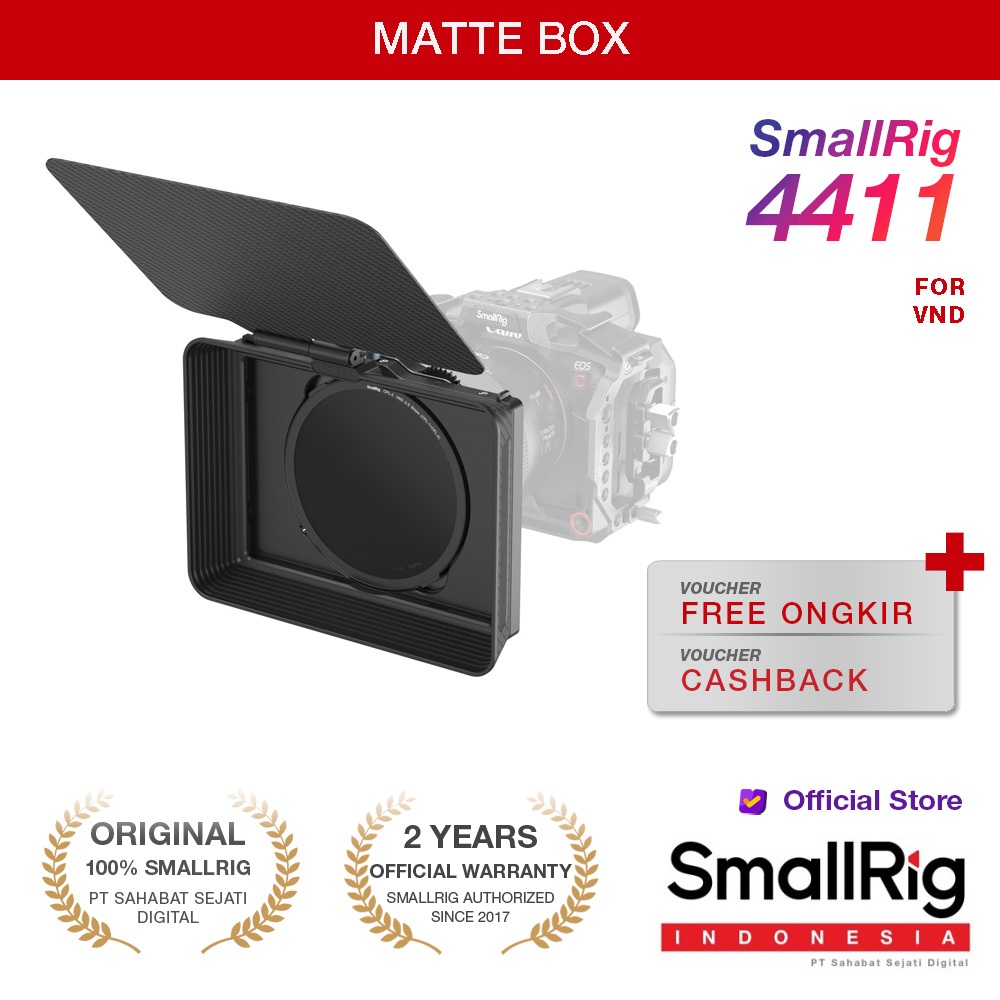 Jual SmallRig Matte Box with Adjustable Clamp and VND Kit 4411 | Shopee ...
