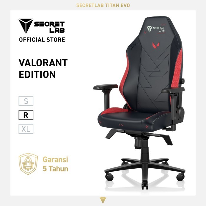 Jual Secretlab TITAN Evo Kursi Gaming Valorant Edition Shopee Indonesia