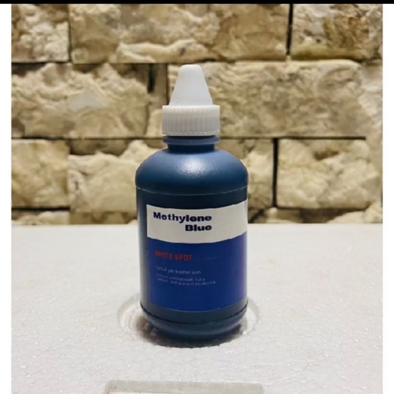 Jual metalin / Methylene blue 100ml / pengendali parasit pada ikan ...