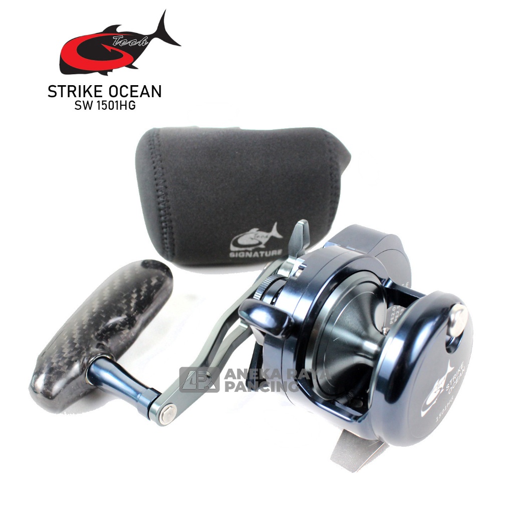 Jual RIL GTECH STRIKE OCEAN SW 1501 / 2001 HANDLE KIRI | Ril Gtech Over ...
