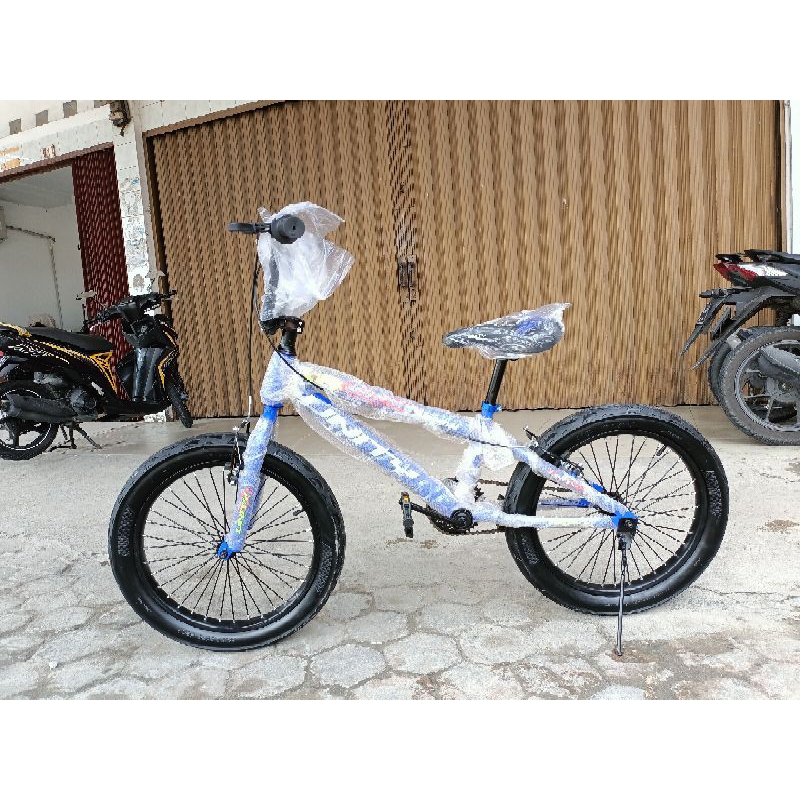 Jual SEPEDA BMX UNITY RING 20 BAN BESAR,WARNA BIRU | Shopee Indonesia