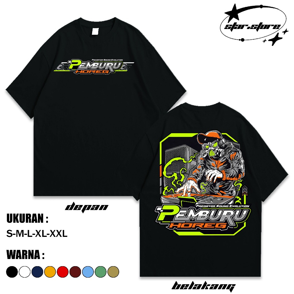 Jual KAOS SOUND SYSTEM - PEMBURU HOREG - BOLONE TUKANG SOUND - KAOS ...