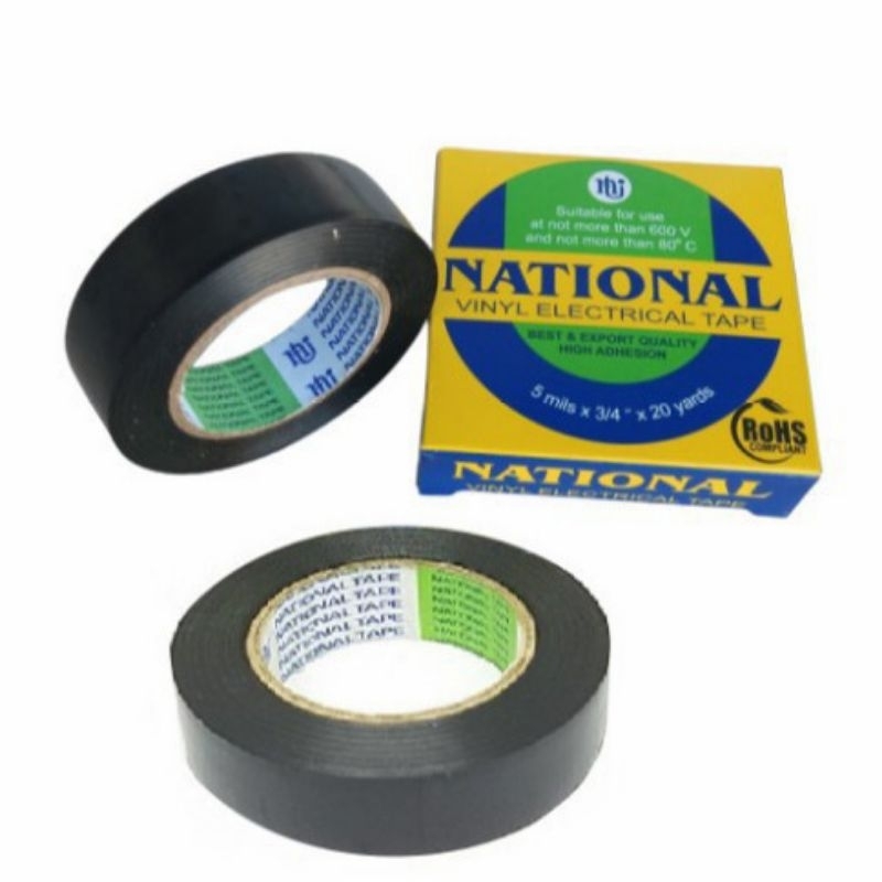 Jual NATIONAL ISOLASI LISTRIK HITAM 3/4 