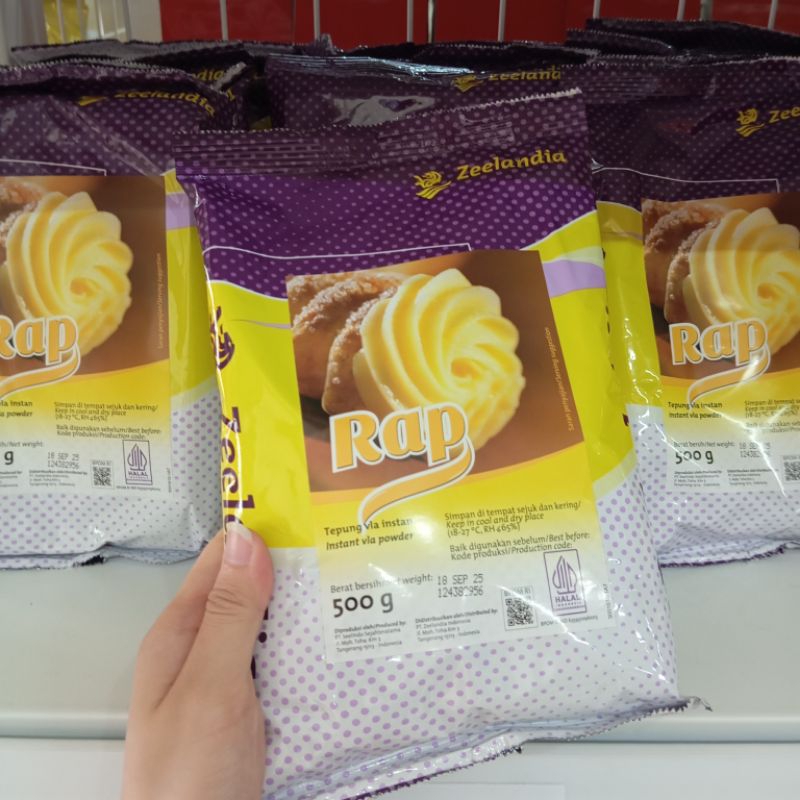 Jual Zeelandia Tepung Premiks RAP Vla Fla Custard Powder Instant 500g ...