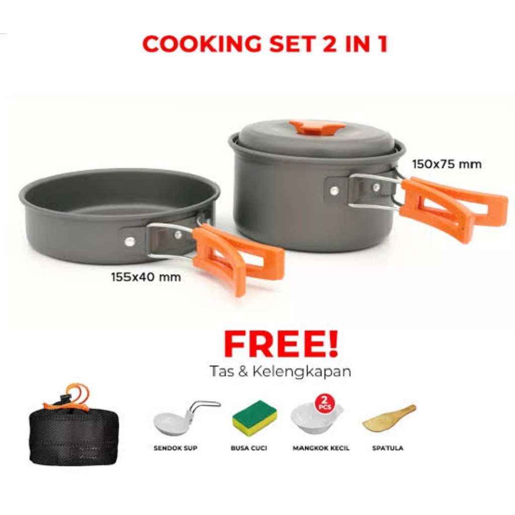 Jual Speeds Alat Masak Mini Camping Portable Cooking Set Outdoor