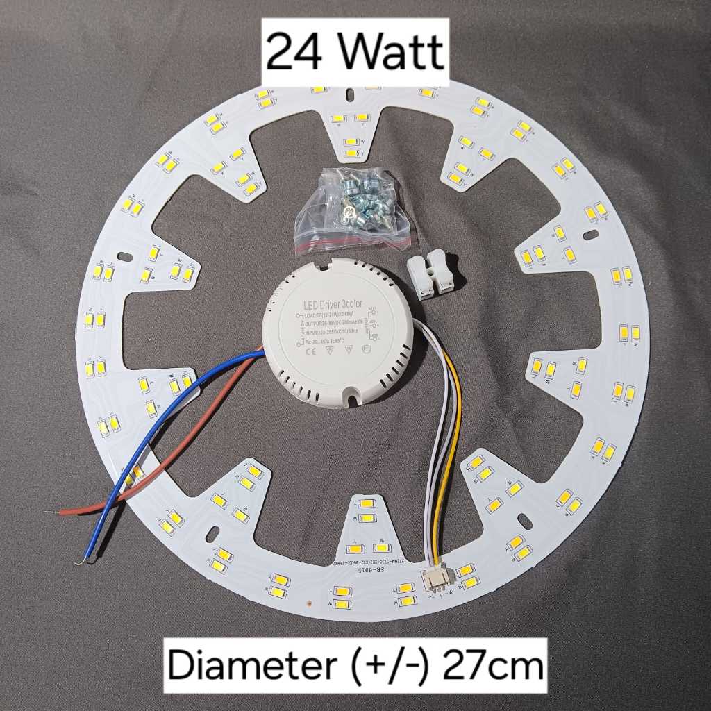 Jual Lampu Refill Modul Ceiling LED TL Ring 3 Warna | Shopee Indonesia