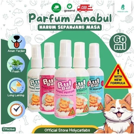 Jual Parfum Kucing BUL BUL Authentic Perfume Aman Terjilat Non Alkohol ...