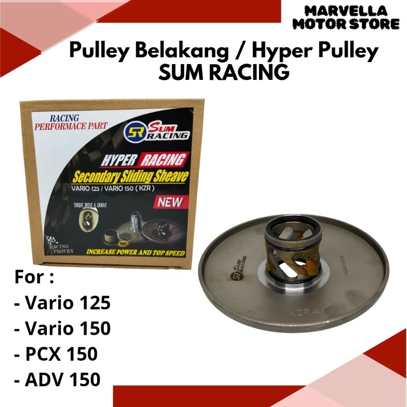 Jual Pulley Belakang Secondary Sliding Sheave Hyper Pulley Sum Racing ...