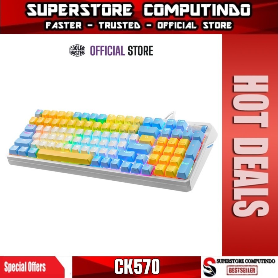 Jual Cooler Master CK570 SF6 Chun-Li Gaming Keyboard | Shopee Indonesia