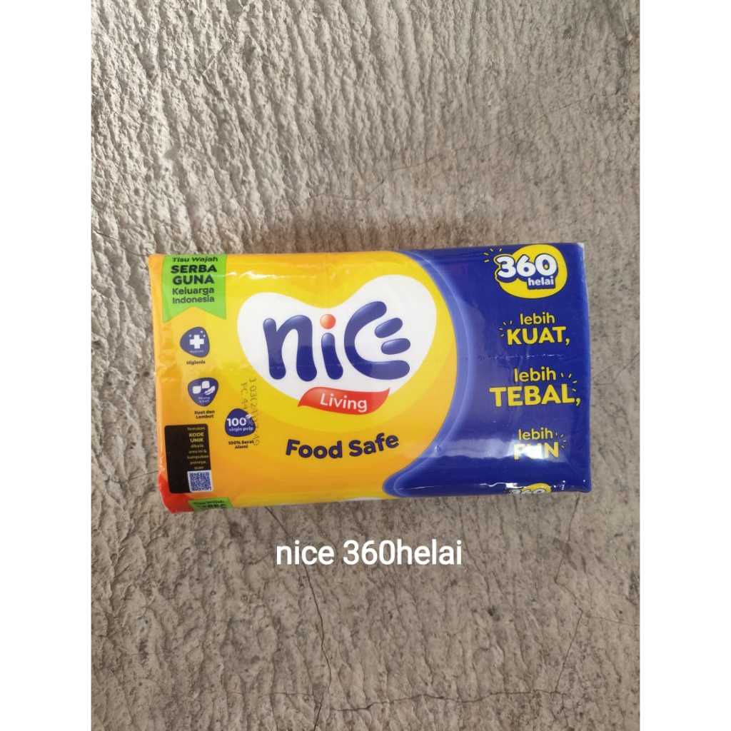Jual tissue/tisu facial NICE 180sheets JOLLY 200 PASEO GO TISS-U 180 ...