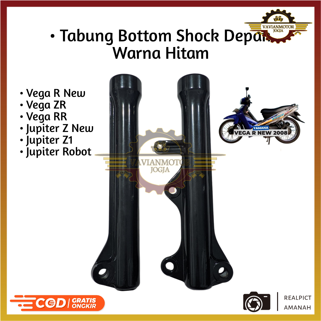 Jual Tabung Shock Depan Vega R New Vega ZR Vega RR Jupiter Z Standard ...