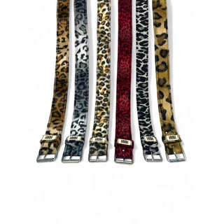 HIAH - Gesper Beber Leopard Belt Leopard Cow Leather