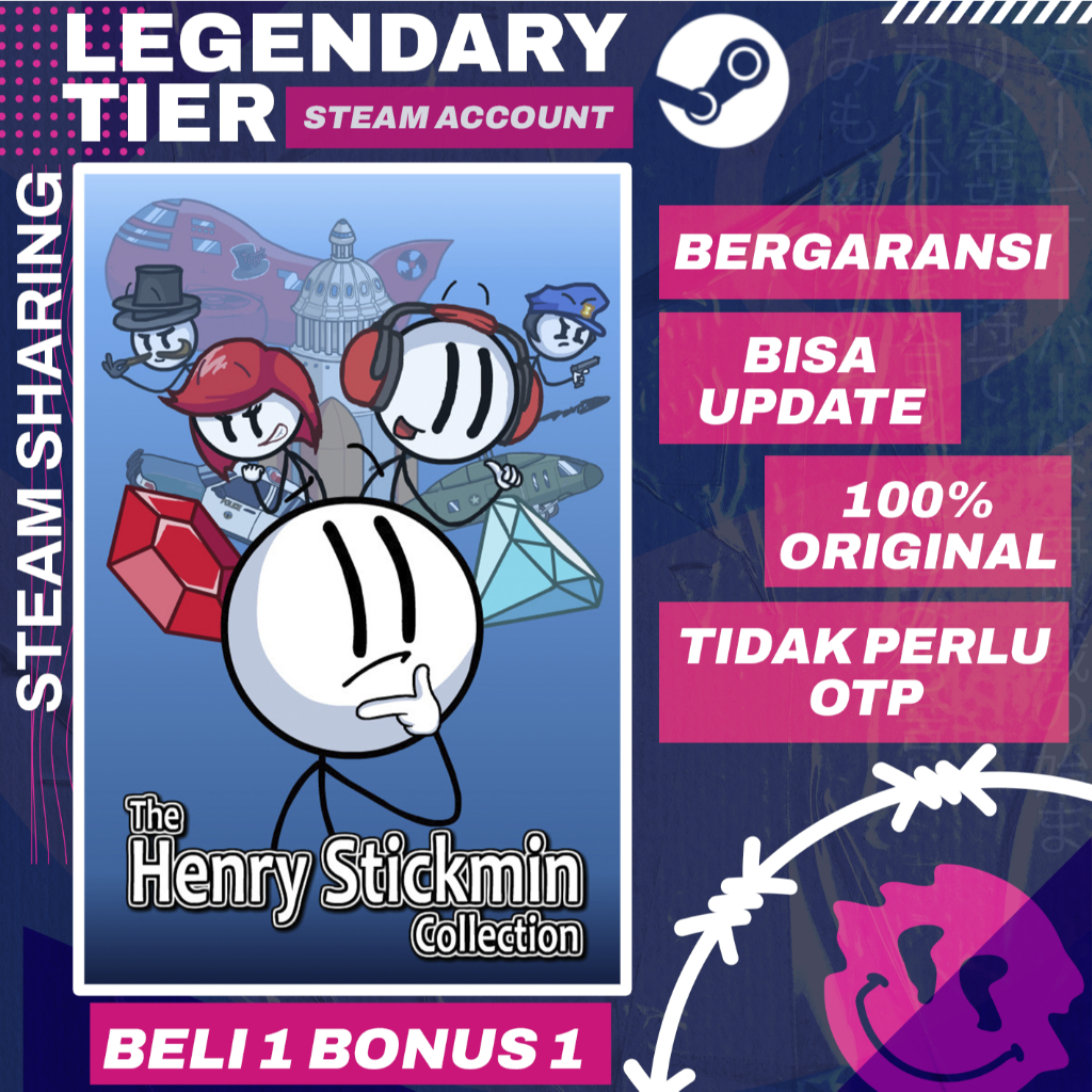 Jual The Henry Stickmin Collection [Game Steam Original] | Shopee Indonesia